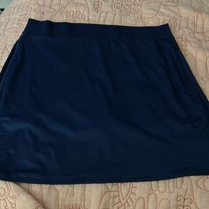 Brand new J. Crew Navy Blue swim skirt